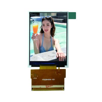 Giá tốt. Màn hình hiển thị LCD nhỏ màn hình màu 2,8 inch TN màn hình dọc TFT 240 * 320 độ phân giải giao diện MCU thích hợp cho hiển thị thiết bị đầu cuối của các dụng cụ và đồng hồ trực tuyến