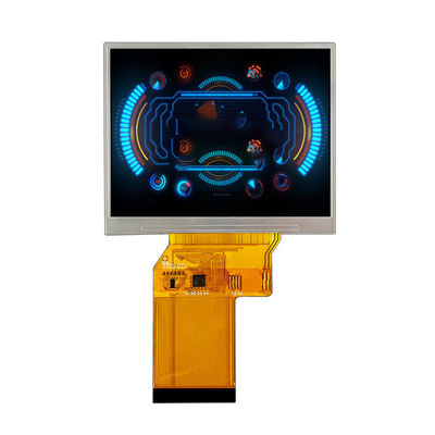 Giá tốt. 3.5in IPS 640X480 VGA Ma trận Mô-đun LCD 24 BIT RGB 54 PIN 800cd / m2 trực tuyến